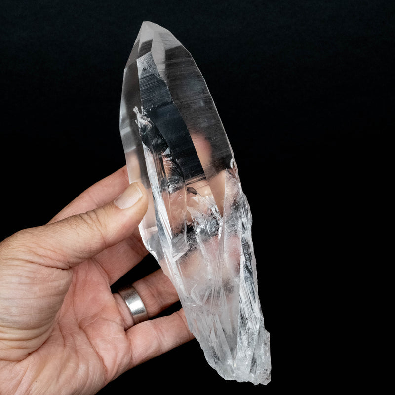 Lemurian Seed Quartz Crystal 544 g 190x51mm