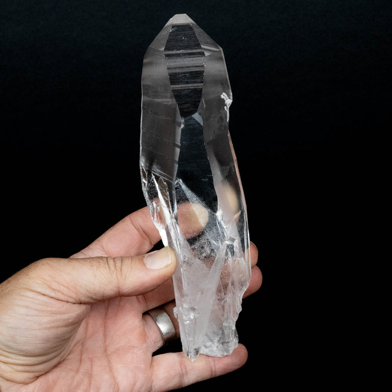 Lemurian Seed Quartz Crystal 544 g 190x51mm