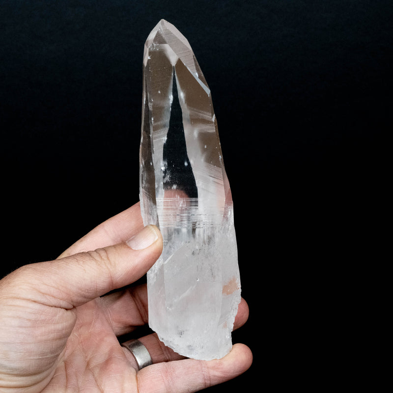 Lemurian Seed Quartz Crystal 441 g 161x54mm