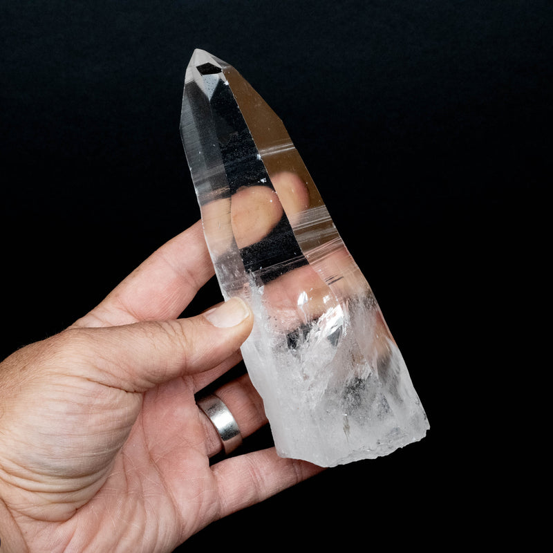 Lemurian Seed Quartz Crystal 441 g 161x54mm