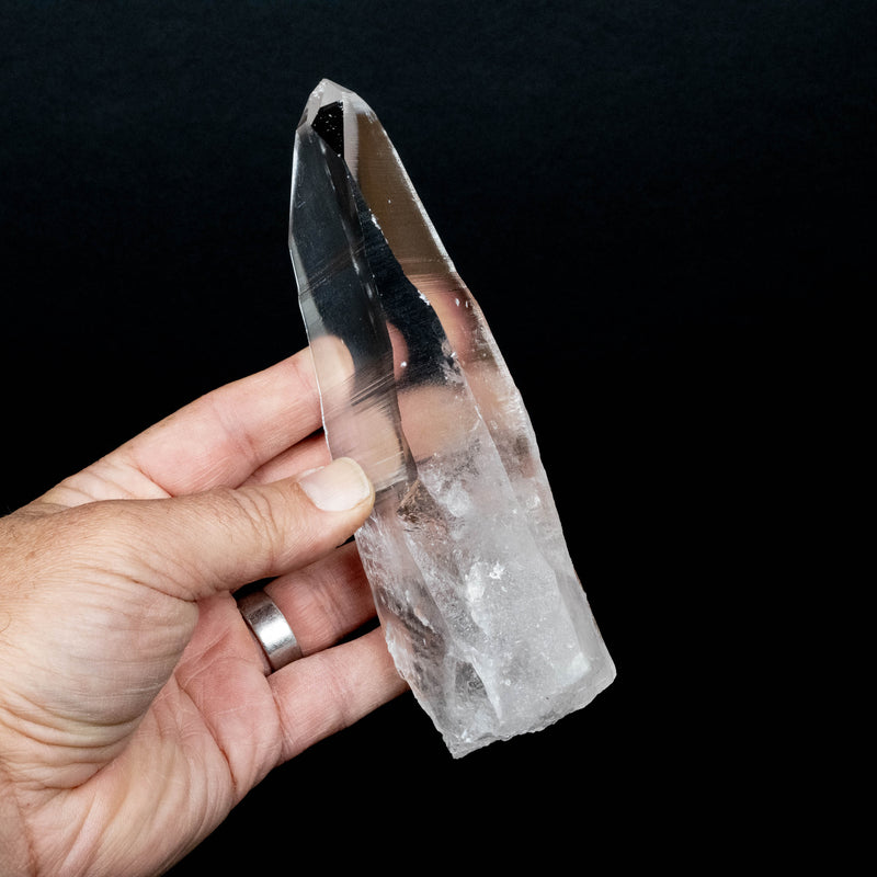 Lemurian Seed Quartz Crystal 441 g 161x54mm