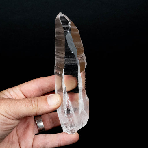 Lemurian Seed Quartz Crystal 300 g 151x39mm - InnerVision Crystals