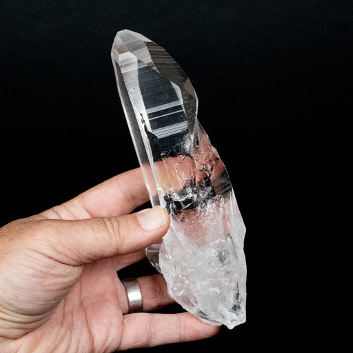Lemurian Seed Quartz Crystal 422 g 176x62mm - InnerVision Crystals