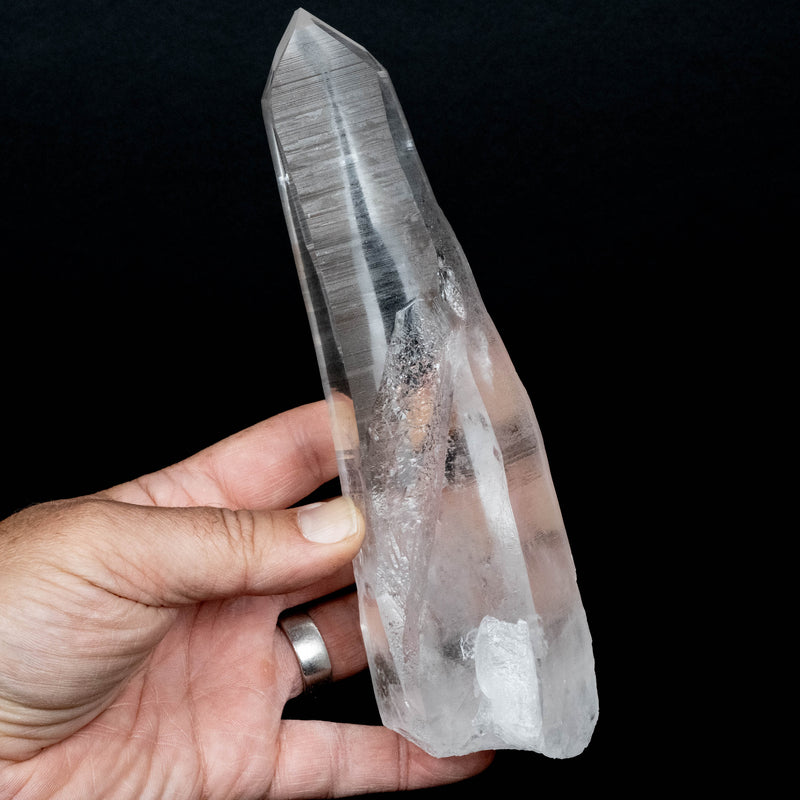 Lemurian Seed Quartz Crystal 656 g 189x60mm