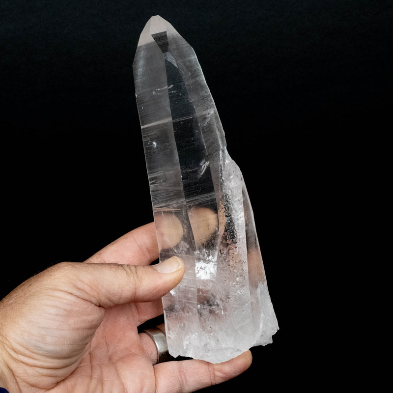 Lemurian Seed Quartz Crystal 656 g 189x60mm