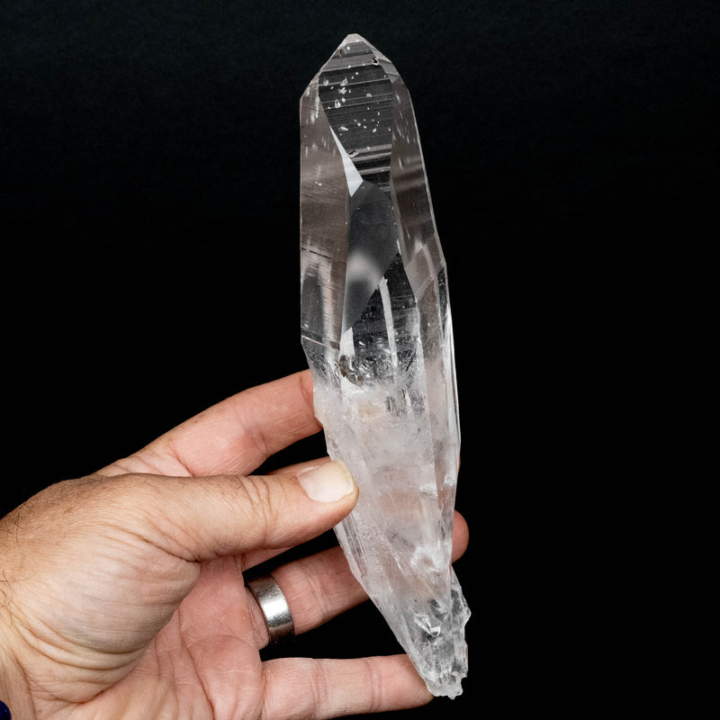 Lemurian Seed Quartz Crystal 404 g 197x45mm