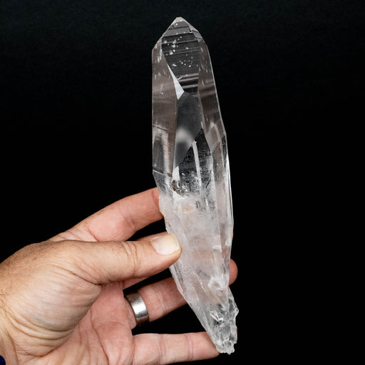 Lemurian Seed Quartz Crystal 404 g 197x45mm - InnerVision Crystals
