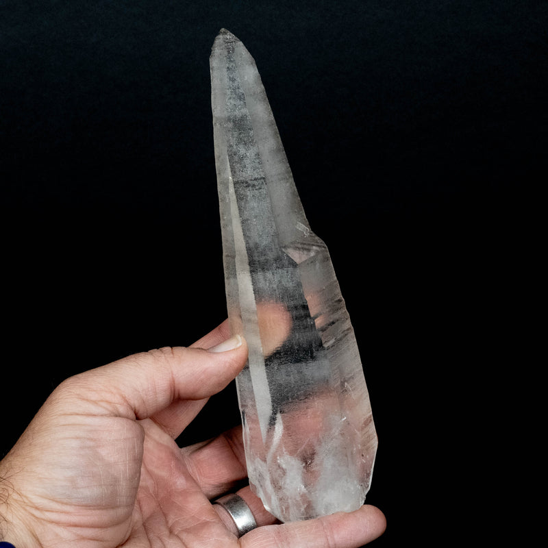 Lemurian Seed Quartz Crystal 362 g 193x51mm DT