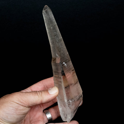 Lemurian Seed Quartz Crystal 362 g 193x51mm DT - InnerVision Crystals