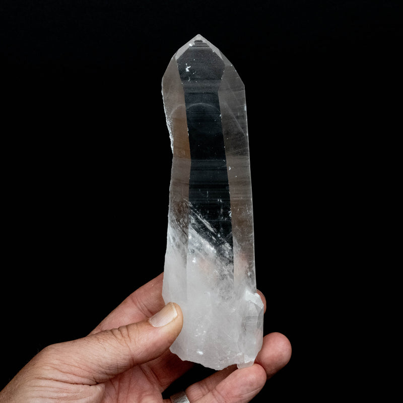 Lemurian Seed Quartz Crystal 396 g 164x53mm