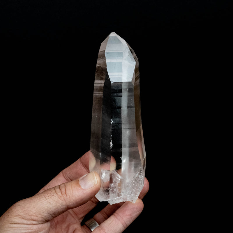 Lemurian Seed Quartz Crystal 362 g 149x50mm