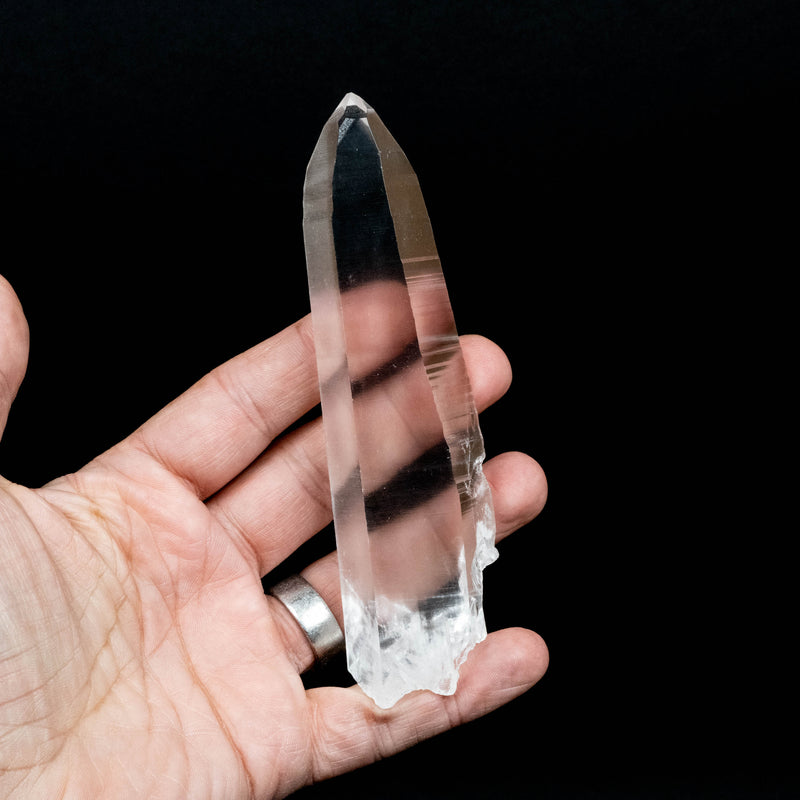 Lemurian Seed Quartz Crystal 168 g 137x36mm