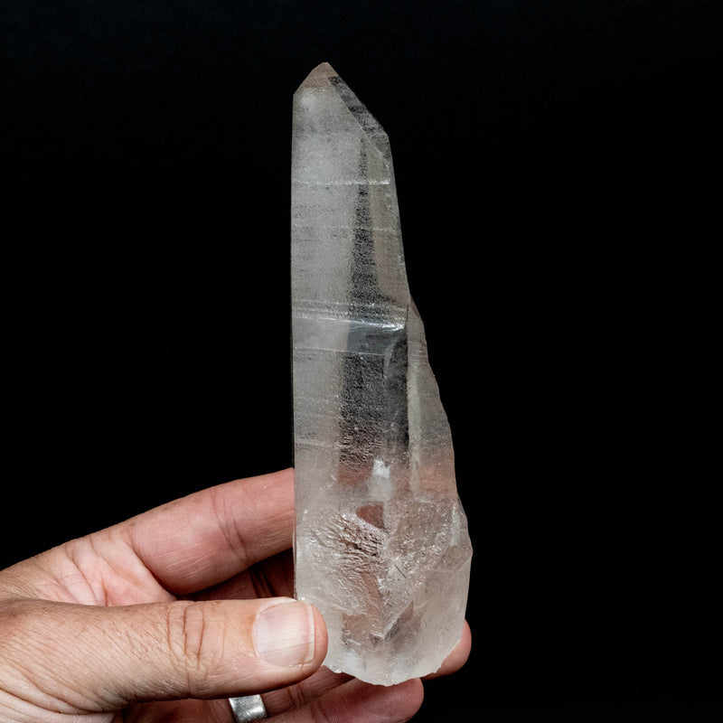 Lemurian Seed Quartz Crystal 325 g 152x43mm