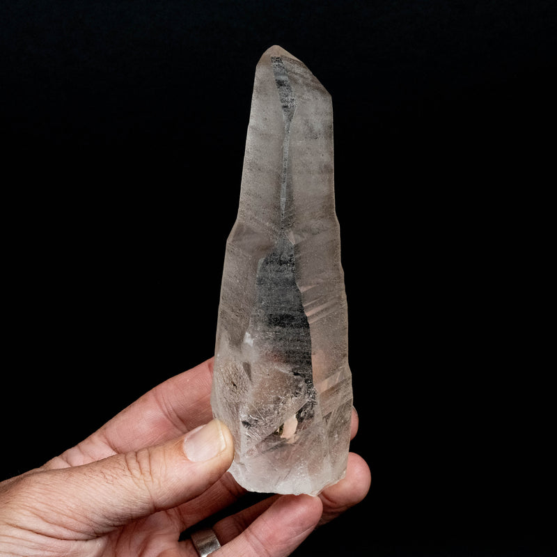 Lemurian Seed Quartz Crystal 325 g 152x43mm