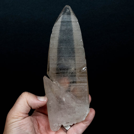 Lemurian Seed Quartz Crystal 510 g 190x65mm DT Self Healed - InnerVision Crystals