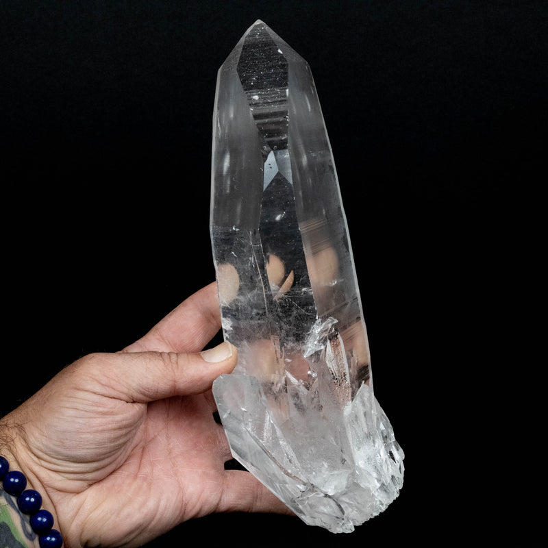 Lemurian Seed Quartz Crystal 1430 g 9.9x2.6in