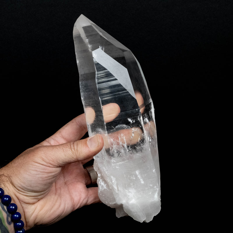 Lemurian Seed Quartz Crystal 1775 g 8.25x3.2in