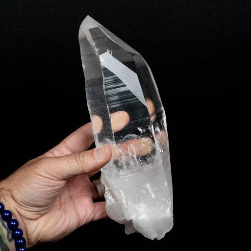 Lemurian Seed Quartz Crystal 1775 g 8.25x3.2in - InnerVision Crystals