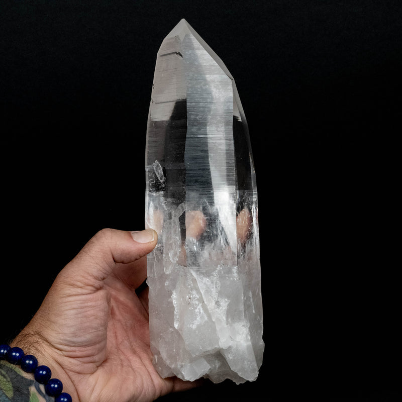 Lemurian Seed Quartz Crystal 1775 g 8.25x3.2in