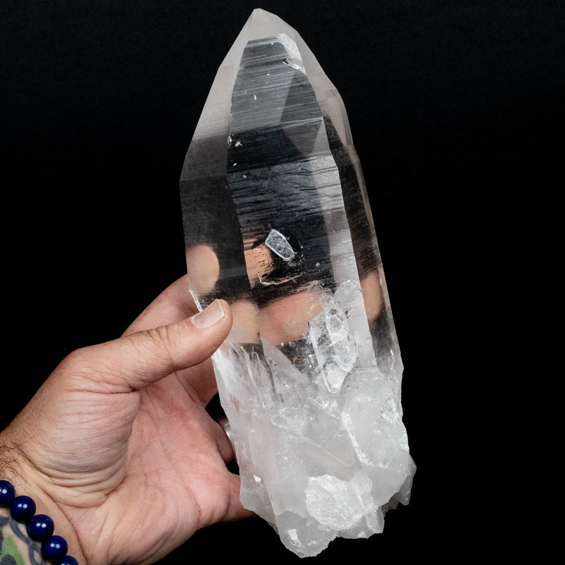 Lemurian Seed Quartz Crystal 1775 g 8.25x3.2in