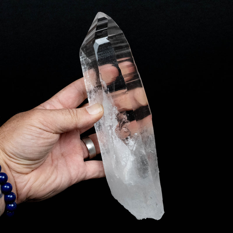 Lemurian Seed Quartz Crystal 870 g 8.2x2.3in