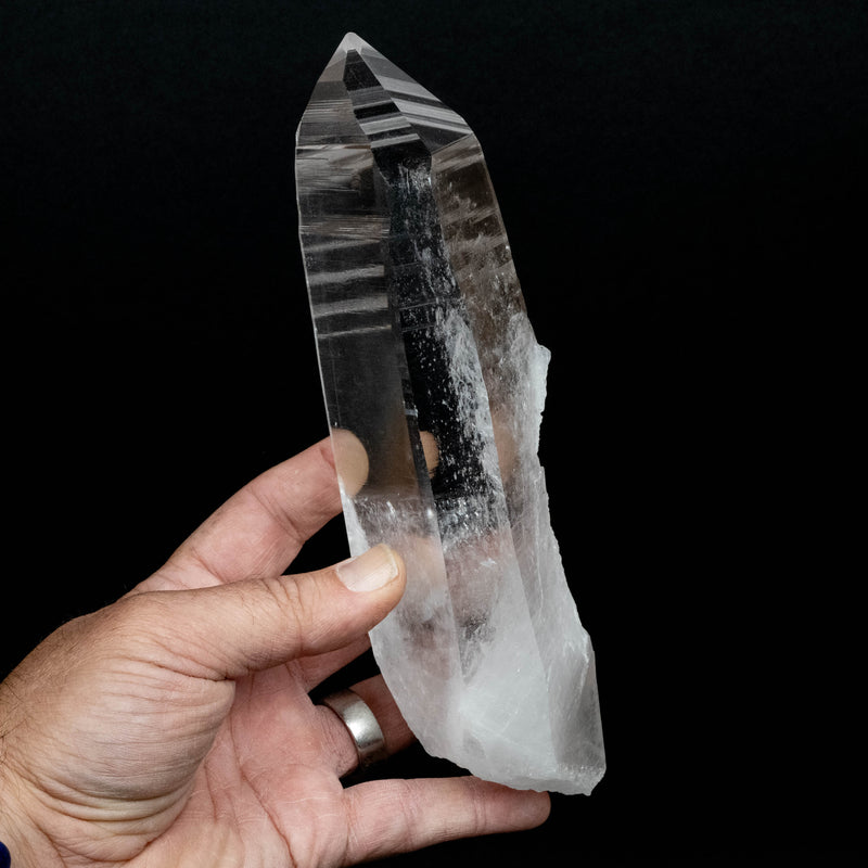 Lemurian Seed Quartz Crystal 870 g 8.2x2.3in