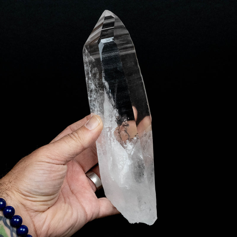 Lemurian Seed Quartz Crystal 870 g 8.2x2.3in