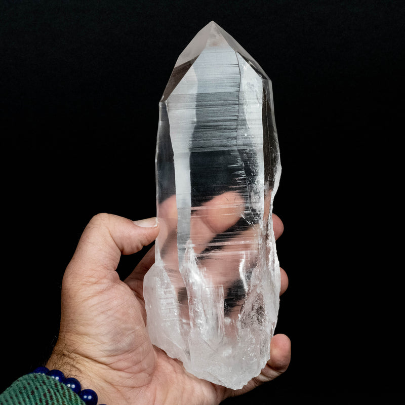 Lemurian Seed Quartz Crystal 1290 g 8.25x2.7in