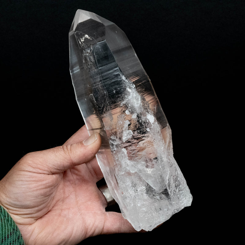 Lemurian Seed Quartz Crystal 1290 g 8.25x2.7in