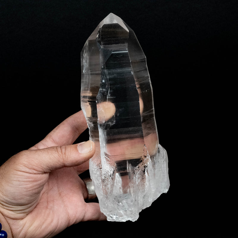Lemurian Seed Quartz Crystal 1290 g 8.25x2.7in
