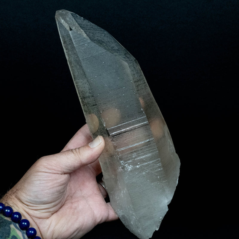 Lemurian Seed Quartz Crystal 1600 g 9.75x2.9in DT Self Healed