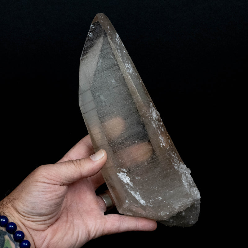 Lemurian Seed Quartz Crystal 1600 g 9.75x2.9in DT Self Healed