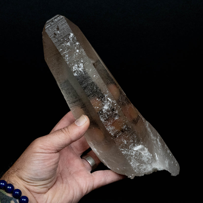 Lemurian Seed Quartz Crystal 1600 g 9.75x2.9in DT Self Healed