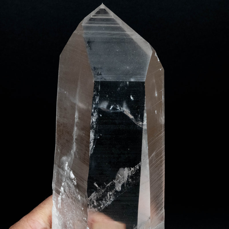 Lemurian Seed Quartz Crystal 2670 g 14.25x3.7in Phantom