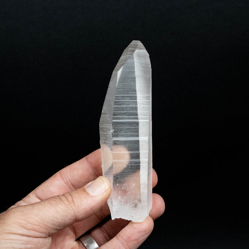 Lemurian Seed Quartz Crystal 153 g 123x34mm