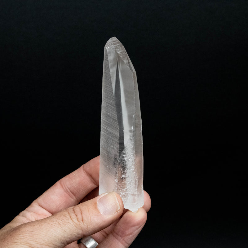 Lemurian Seed Quartz Crystal 153 g 123x34mm