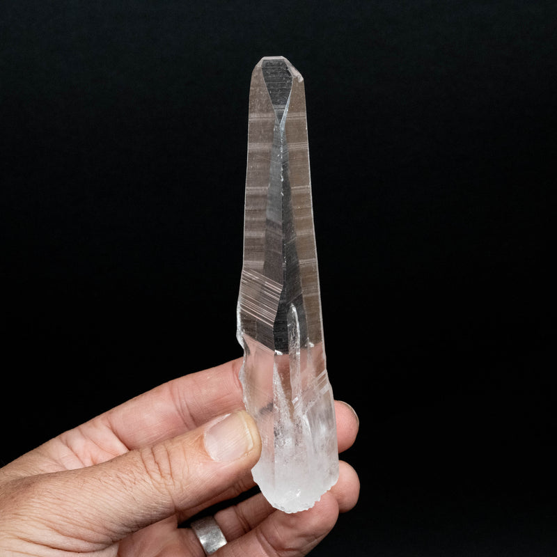 Lemurian Seed Quartz Crystal 48 g 137x38mm