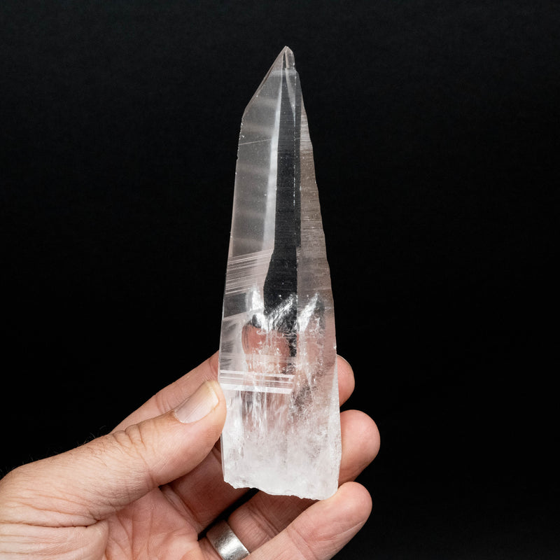 Lemurian Seed Quartz Crystal 48 g 137x38mm