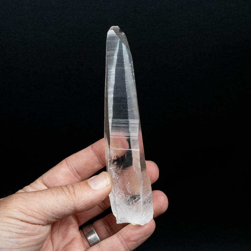 Lemurian Seed Quartz Crystal 48 g 137x38mm