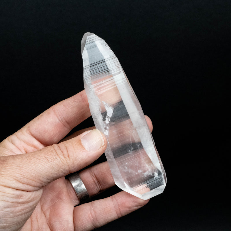 Lemurian Seed Quartz Crystal 123 g 123x36mm DT