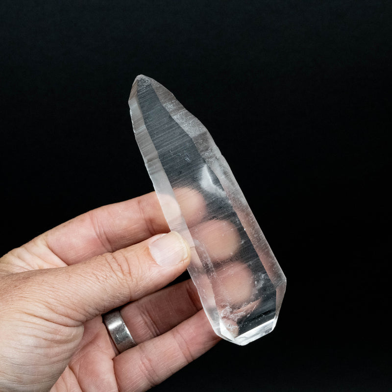 Lemurian Seed Quartz Crystal 123 g 123x36mm DT