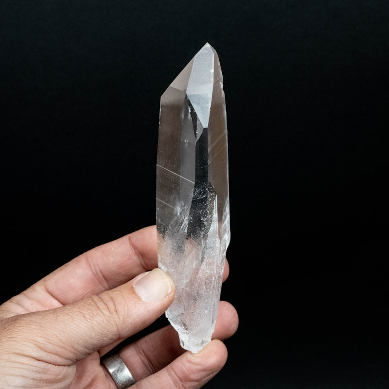 Lemurian Seed Quartz Crystal 170 g 132x34mm
