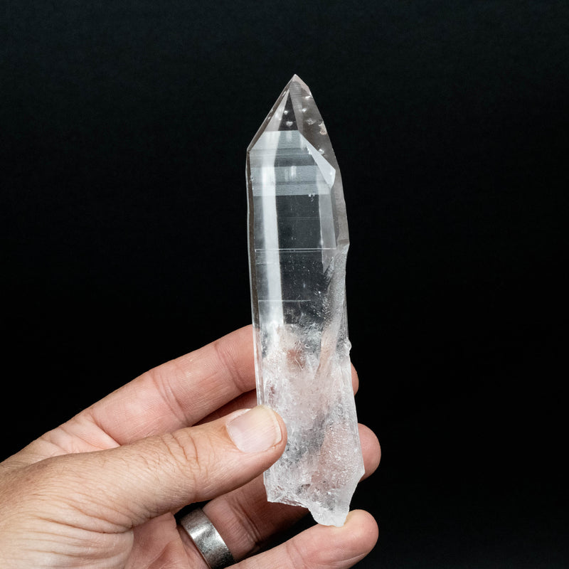 Lemurian Seed Quartz Crystal 170 g 132x34mm