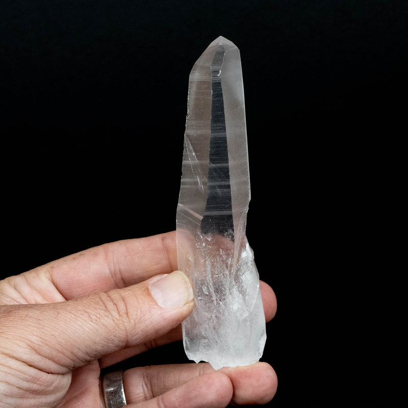 Lemurian Seed Quartz Crystal 100 g 122x32mm