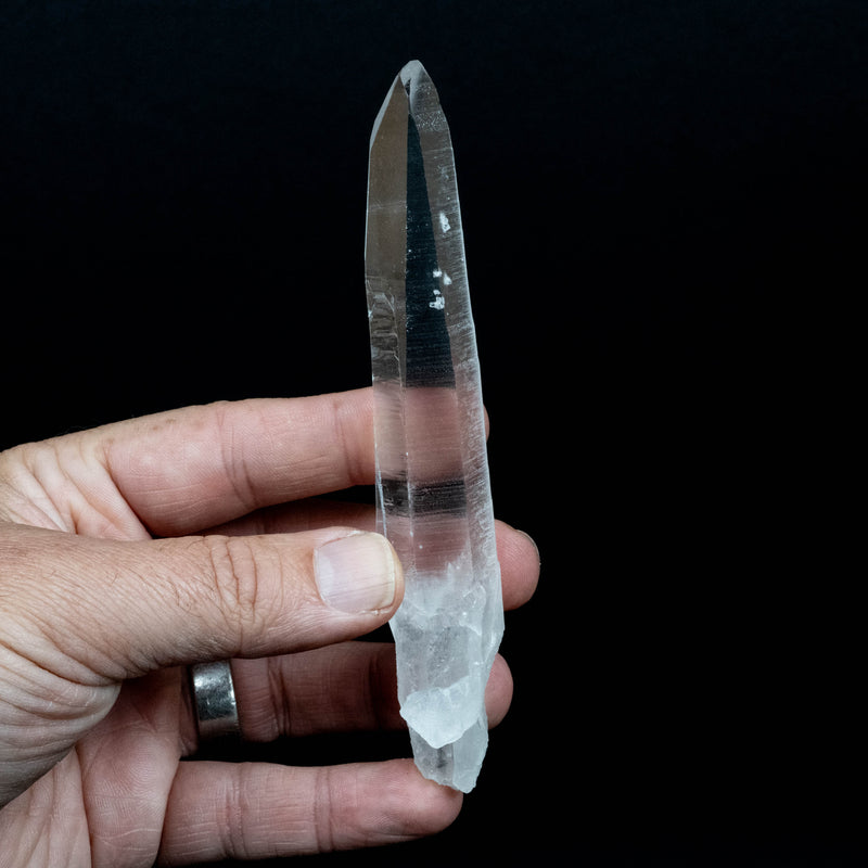 Lemurian Seed Quartz Crystal 65 g 134x22mm
