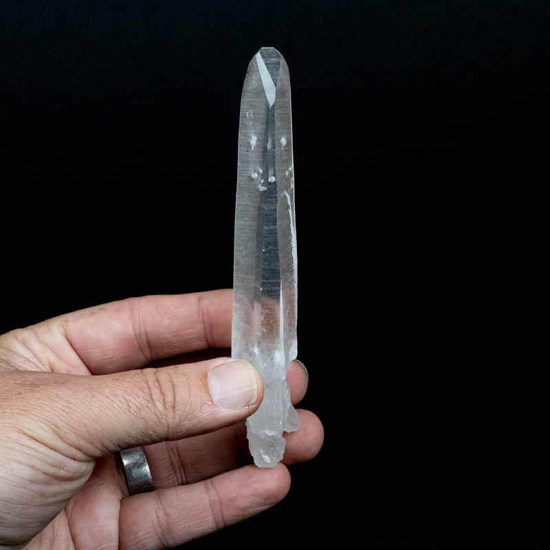 Lemurian Seed Quartz Crystal 65 g 134x22mm