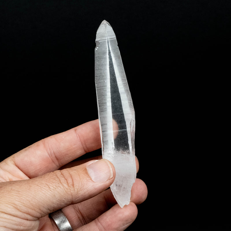 Lemurian Seed Quartz Crystal 59 g 119x23mm