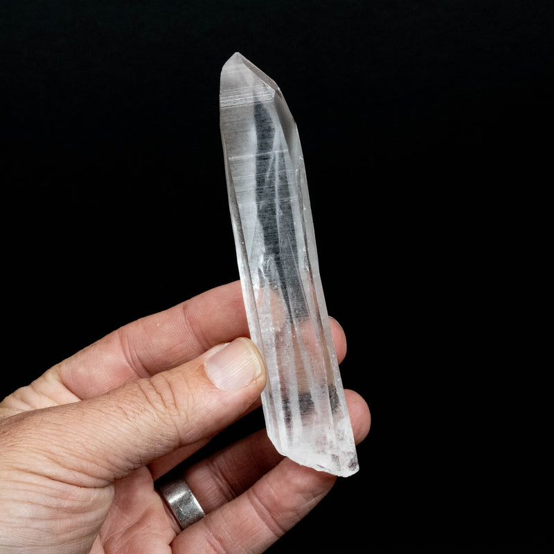 Lemurian Seed Quartz Crystal 76 g 121x23mm