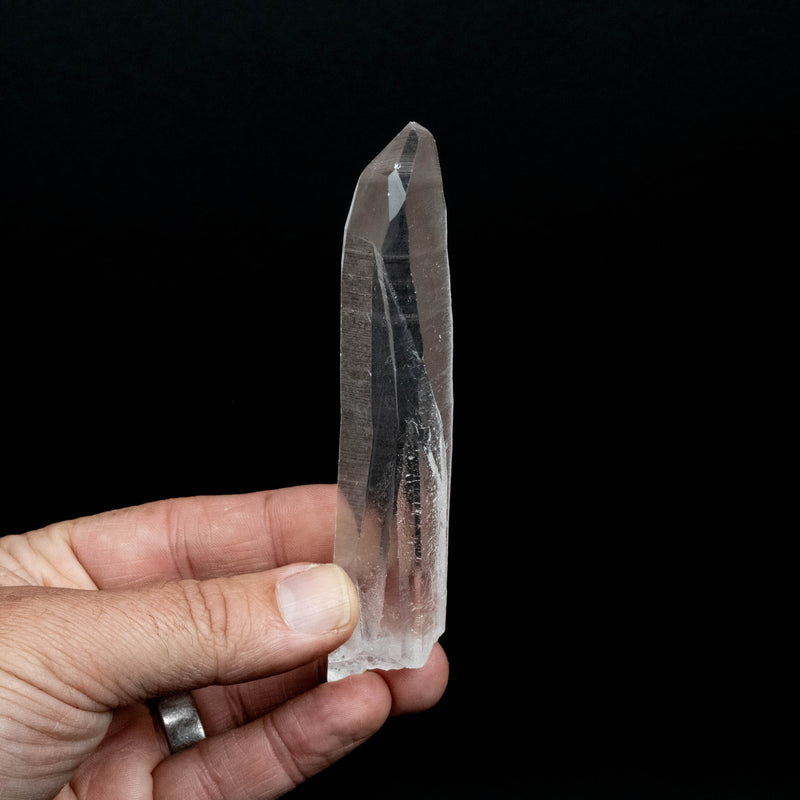 Lemurian Seed Quartz Crystal 76 g 121x23mm