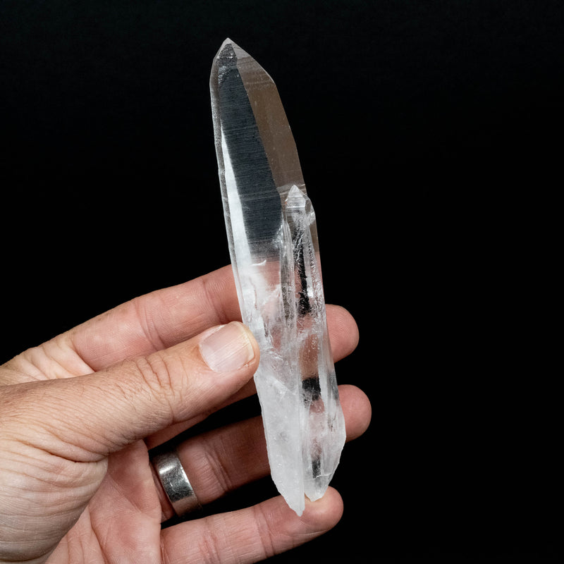 Lemurian Seed Quartz Crystal 90 g 142x27mm